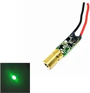 Mini Green Laser Light 515nm 520nm 5mw Green Laser Diode Dot Module Pointer Level for Aiming Positioning (Color : 10pcs)