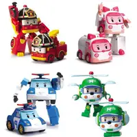 在飛比找蝦皮購物優惠-一套 4、6 個 Robocar Poli 機器人變形 EM