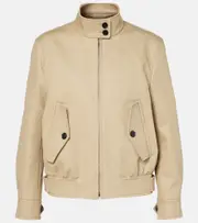 [Gucci] Gucci Cotton drill bomber jacket AU 6 beige