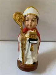Saint Augustine Of Hippo Chibi Icon Figurine 4"