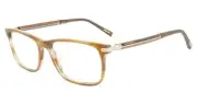 Chopard Carbon Fiber&Wood VCH249 Unisex EyeGlasses Frame Brown Beige/Gold 55 mm