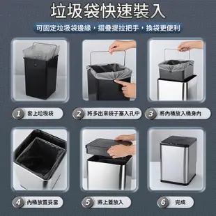 FJ 簡約大容量智能感應垃圾桶 垃圾桶 垃圾 感應垃圾桶 大容量 浴室 廁所 廚房垃圾桶 廚房 感應開蓋 掀蓋 USB充