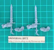 Chaos Chosen Sword Weapons x 2 O Weapon Arms Warriors Warhammer Darkness O3 F