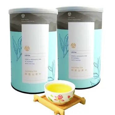 龍源茶品 阿里山花香韻美烏龍茶葉2罐組(150g/罐)