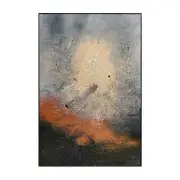 Faye Framed Canvas Textured Abstract 3D Textured Wall Art