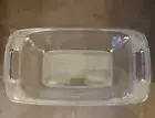 Pyrex Easy Grab Glass Loaf Dish Bakeware 1.5 Qt # 0213 NEW