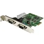 StarTech 2-Port PCI Express Serial Card with 16C1050 UART - RS232 PEX2S1050