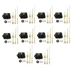 10Pcs Silent Movement Mechanism Sets Spindle Hands Wall Quartz DIY Clock9189