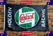 Holden Castrol Flag HSV R8 VL VN VK 150x90cm New Bar Garage Banners Collectables