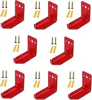 Fire Extinguisher Mount Wall Hook Bracket for Holding up to 20 lbs Extinguishers, Suited for Large and Small Dry Chemical and Water Extinguishers