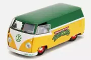 JADA TOYS - VOLKSWAGEN Bus 1961 Yellow and green - TORTUES NINJA - 1/32 - JAD...