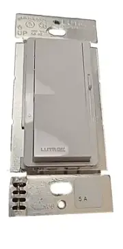New Open Box Lutron Diva Dvftu-5a3p Switch