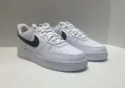 Size 8.5 - Nike Air Force 1 Low ‘07 “White Black Pebbled Leather” (CT2302-100)