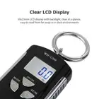 Digital Hanging Scale 200kg/ 440lb Crane Scale LCD Backlight Steel Hook Scal