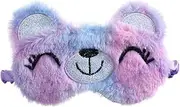 ZUNOXAZ Sleeping Eye Mask Sleep Blindfold with Elastic Bands for Naps and Travel Cute Tie Dye Design Multi Functional Makeup Headband