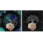 Tarot Card Tablecloth Square Divinations Tapestry Trees Of Life Tablecloth