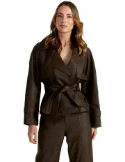 [Fate & Becker] Reverie Trench Coat in Chocolate