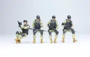 (Pre-Order) US Delta Force Team Riders for Helicopters 1:35 Pro Built Model