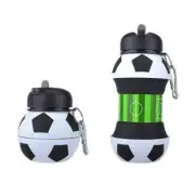 Outdoor Sports Anti-fall Water Bottle Portable Leak-proof Silicone Folding Cup,