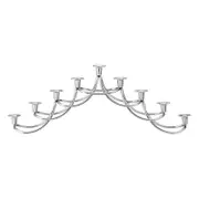 Georg Jensen Harmony Stainless Steel Menorah