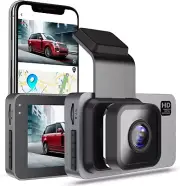 Dash Cam, 1080P Full HD Dash Cam Front & Rear, Black