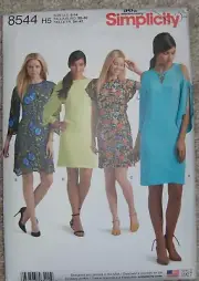 Simplicity Pattern 8544 Misses Dresses Size 6-14