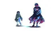 Anime simon tengen toppa gurren lagann simple background Playmat Gaming Mat Desk
