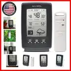 Weather Forecaster: Indoor/Outdoor Temp, Humidity & Moon Phase, Black