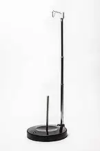 Embroidex Adjustable Single Thread Spool Holder ? Stand Alone Embroidery Sewing Or Quilting Thread Holder Or Stand ? Ensures Smoother Feed = Heavy Plastic Base