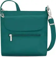 Travelon Anti-Theft Classic Mini Shoulder Bag, Spruce