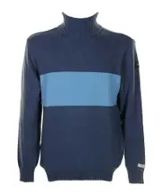 turtleneck sweater S,M SKY BLUE