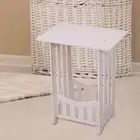 Small Bedside Table NightStand End Table for Living Room Hallway Bathroom