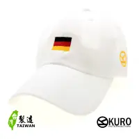 在飛比找蝦皮商城優惠-KURO-SHOP世足德國國旗老帽 棒球帽 布帽(可客製化電