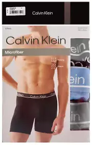 Calvin Klein Boxer Briefs / Underwear - NWT Mens Large Multi (3 Pack) #46339-A6