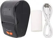 Bluetooth Thermal Printer, with Label Paper Portable POS Barcode Printer, Black White Printing Output