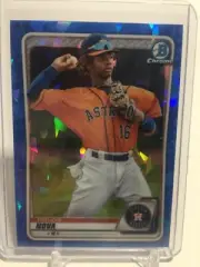 2020 Bowman Chrome Sapphire Refractor BCP-82 FREUDIS NOVA Astros Prospect