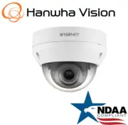 Hanwha Techwin QNV-6082R1 2MP PoE IR IP Dome Security Camera 3.2 ~10.0mm Lens