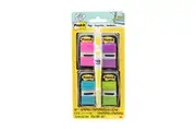 Post It Flags Bright Colours With Highlighter 25 X 43Mm Value Pack
