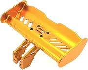 RC Car Upgrade Tail Bracket Tail Wing Kit for Wltoys 144001 144010 144016 124007 124008 Riaario 14001R 14001T AM-X12(Gold)