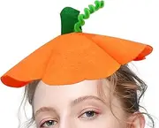 [Generic] Halloween Pumpkin Headband, Halloween Pumpkin Hair Accessory, Halloween Costume Pumpkin Hairbands, Elastic Pumpkin Headwear for Supplies