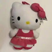 Hello Kitty 14” Soft Plush Doll Backpack. Authentic Brand New Gift