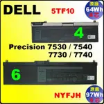 5TF10 原廠 戴爾電池 DELL PRECISION 7530 7540 7730 7740 NYFJH GHXKY