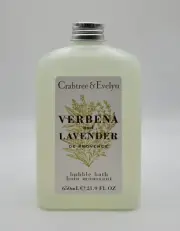 Crabtree & Evelyn VERBENA LAVENDER Bubble Bath 21.9 oz NEW