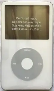 IPOD 60 GB MA003TY/A - A1136 new