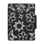 iPad Pro 12.9-inch (5th/6th gen) Impact Folio Case Chrome Doodles