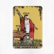 The Magician Tarot Card Light Switch Cover Arcana Astrology Mysticism Divination