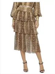 ZIMMERMANN NINETY-SIX FLUTED SKIRT Size 0 BNWT