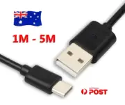Premium 5M 3M USB Type-C Adapter Cable Data Charger Cord For Huawei P30 Lite AU