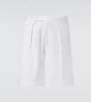 [Ralph Lauren Purple Label] Ralph Lauren Purple Label Cotton-blend shorts 32 white