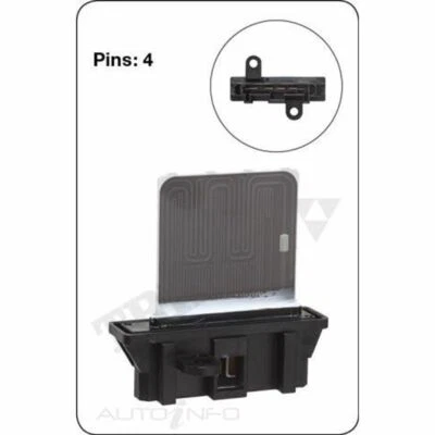 TRIDON Heater Fan Resistor FOR HOLDEN COLORADO RC 08-12, ISUZU D-MAX 08-12